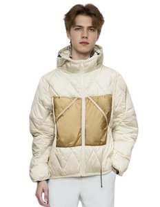 Ultra - Light Stylish Color - เสื้อแจ็คเก็ตดาวน์เหมือนผู้ชายแบบบล็อค