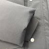 Multi-Material Patchwork Functional Parka med PU-&aelig;rmedetaljer