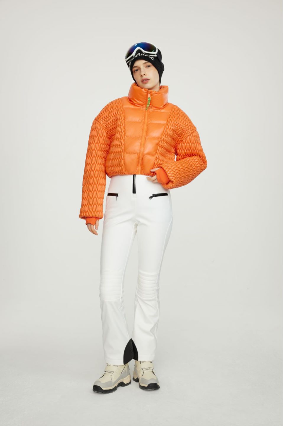 Mulierum Quilted Cropped Jacket
