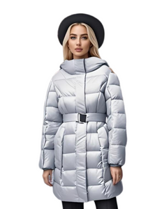 Stilfuld Ultra - Let Lang Damedun - lignende Puffer Coat