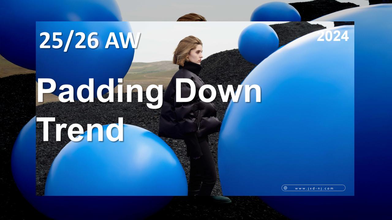 JXD AW25/26 Padding Down Trend