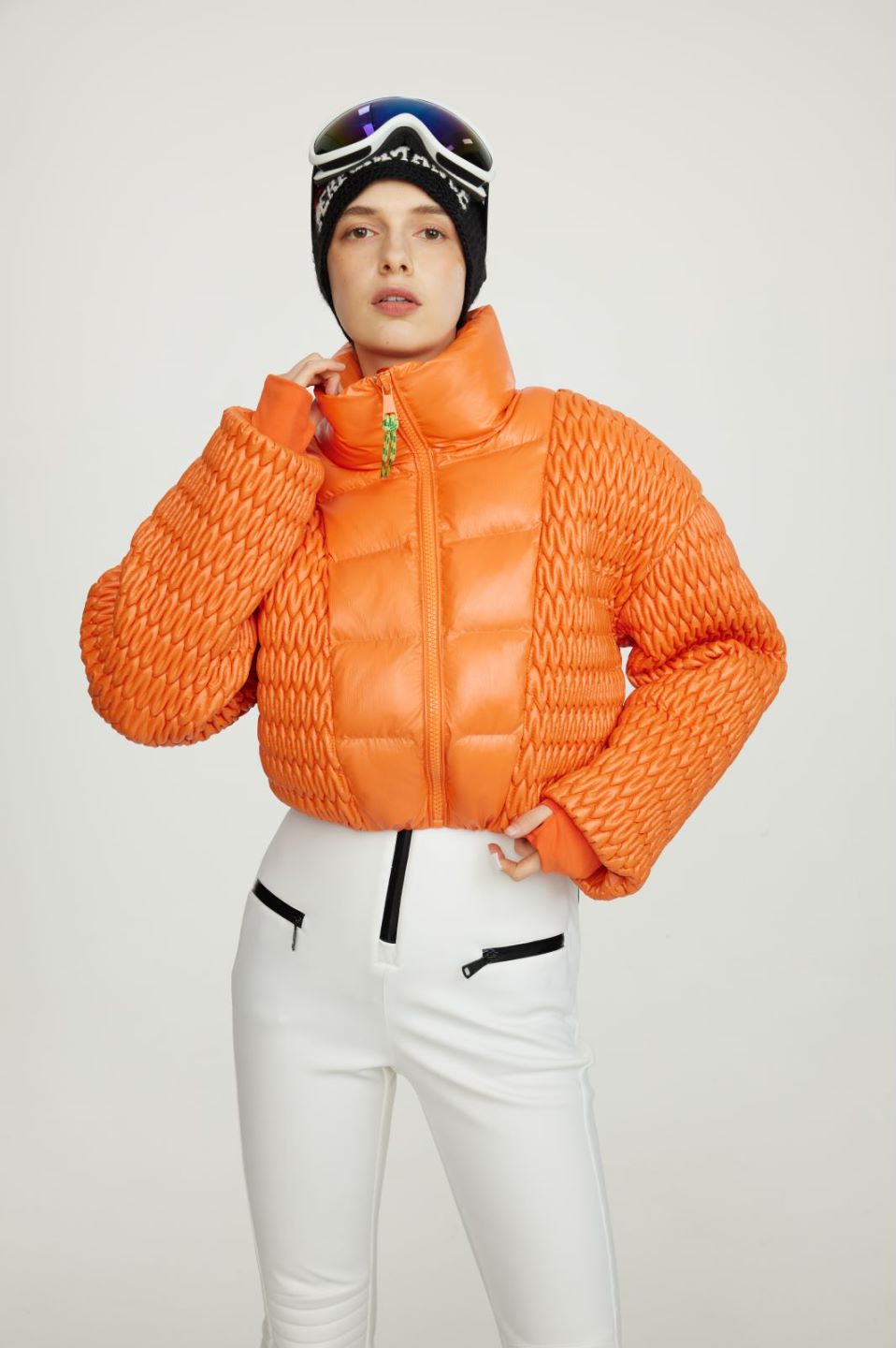 Mulierum Quilted Cropped Jacket