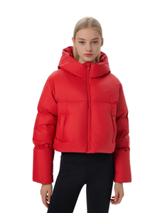 Cloud Zero ဖိအား - ဖိအားများတိုတို Jacket Jacket - ဆောင်းရာသီတွင် Hidden Drawstring နှင့်နံရံမရှိ,