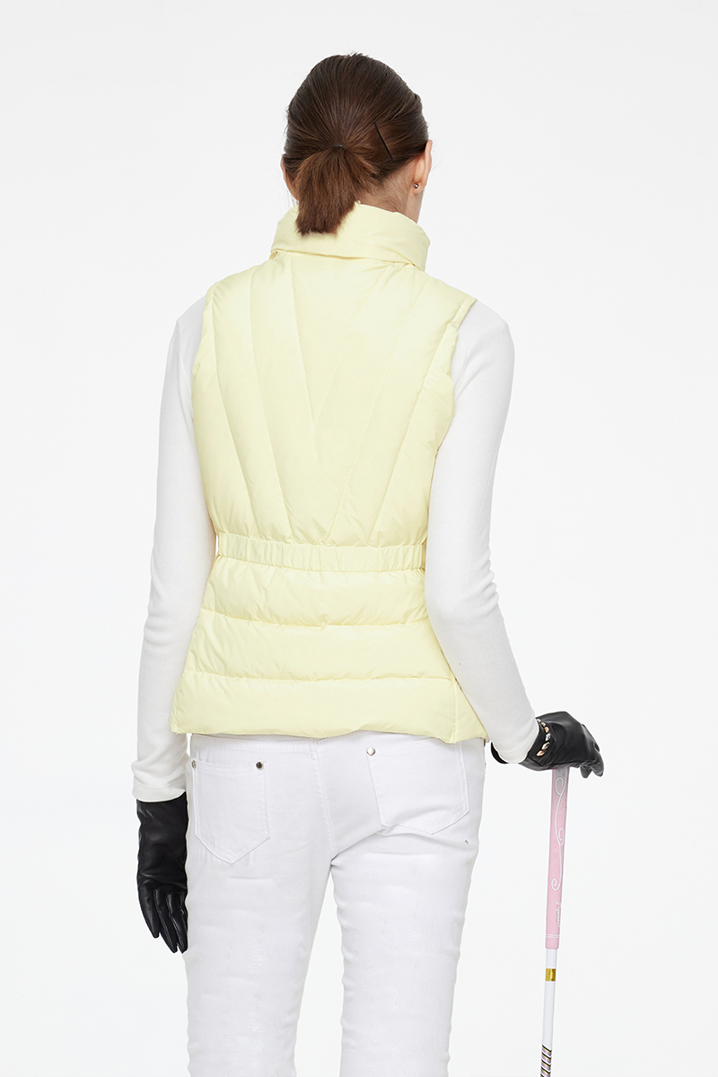 Mulierum Quilted Vestis, EXERCITATIO Sta Collarem leve Vestis