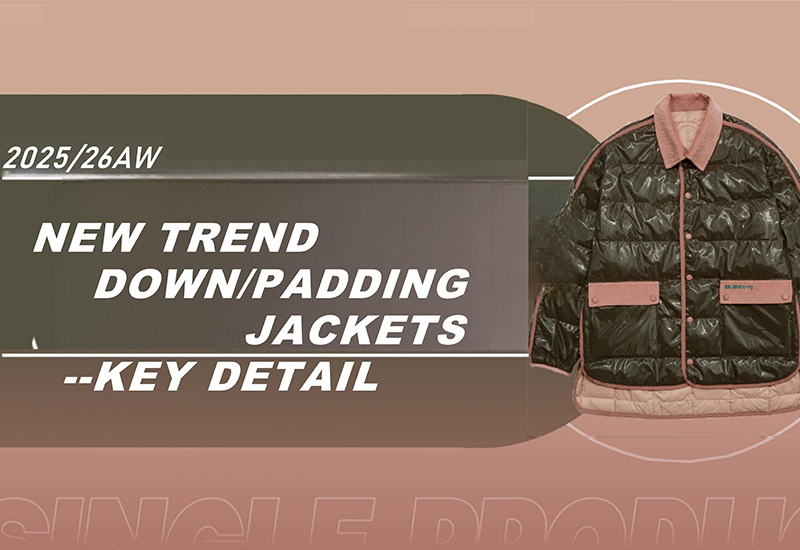 25/26AW NOV TREND: KLJUČNI DETAJL JAKNE PUH/PODLOŽENJE