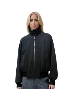 ស្ទីល Jacquard Stand - អាវកាក់ធម្មតារបស់ស្ត្រី