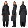 Elegantna oversize večnamenska jakna z dežnim plaščem